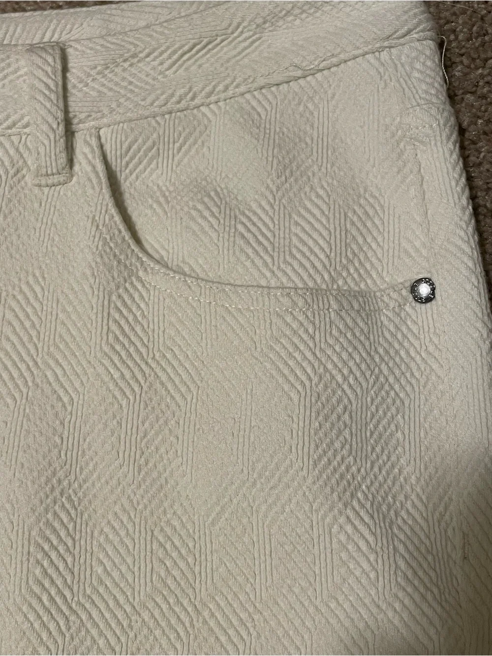 St33le Houndstooth Knit Shorts